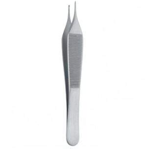 Forceps tissue Adson-Micro 1x2th 120mm