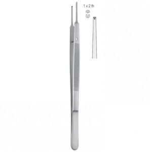 Forceps tissue Gerald 1x2th straight 175mm — Surgery dental instrument by Falcon Medical