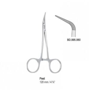 Splinter forceps Peet 120mm — Endodontics dental instrument by Falcon Medical