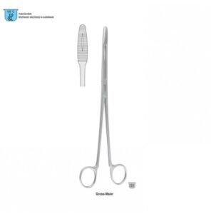 Forceps dressing Gross-Maier without ratchet straight 250mm — Surgery dental instrument by Falcon Medical