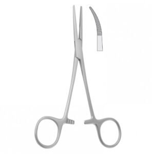 Forceps artery Kelly curved 145mm — Surgery dental instrument by Falcon Medical