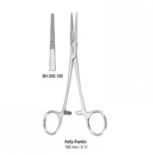 Forceps artery Kelly-Rankin straight 160mm