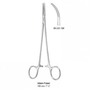 Forceps artery Adson-Fraser curved 190mm