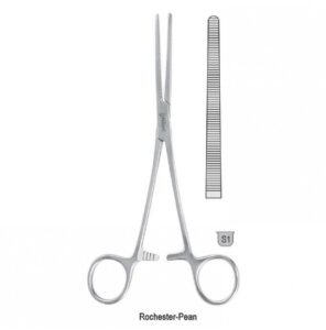 Forceps artery Rochester-Pean straight 145mm — Surgery dental instrument by Falcon Medical