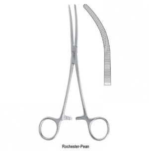 Forceps artery Rochester-Pean curved 145mm