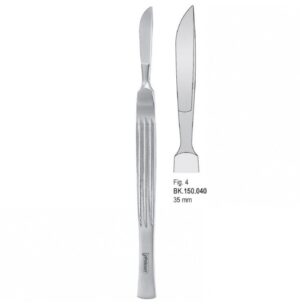 Scalpel stainless steel 35mm blade fig. 4