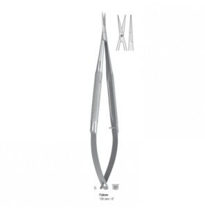 Micro scissors round handle straight 150mm — Micro Instruments dental instrument by Falcon Medical