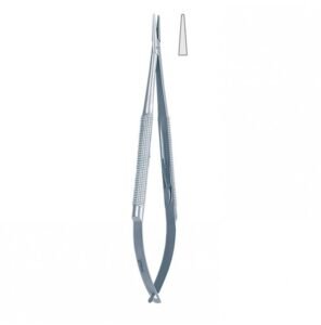 Micro needle holder round handles str. 150mm — Micro Instruments dental instrument by Falcon Medical