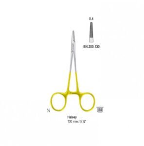 Falcon-Grip Needle holder Halsey 130mm TC — Surgery dental instrument by Falcon Medical