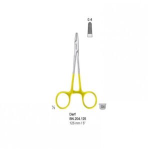 Falcon-Grip Needle holder Derf 125mm TC — Surgery dental instrument by Falcon Medical