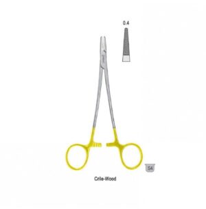 Falcon-Grip Needle holder Crile-Wood 150mm TC