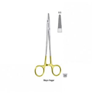 Falcon-Grip Needle holder Mayo-Hegar 130mm TC