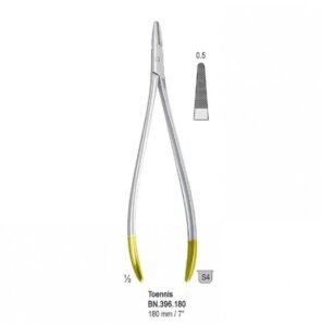 Falcon-Grip Needle holder Toennis 180mm TC — Surgery dental instrument by Falcon Medical