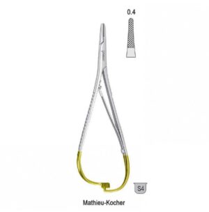 Falcon-Grip Needle holder Mathieu-Kocher 140mm TC