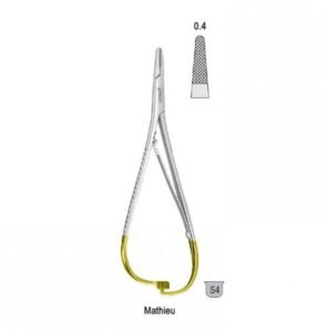 Falcon-Grip Needle holder Mathieu 170mm TC — Surgery dental instrument by Falcon Medical