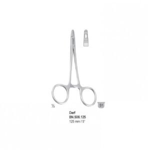Needle holder Derf 125mm — Surgery dental instrument by Falcon Medical