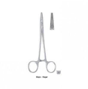 Needle holder Mayo-Hegar 140mm — Surgery dental instrument by Falcon Medical