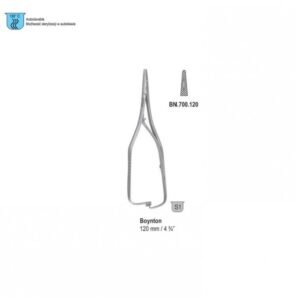 Needle holder Boynton straight 120mm — Surgery dental instrument by Falcon Medical