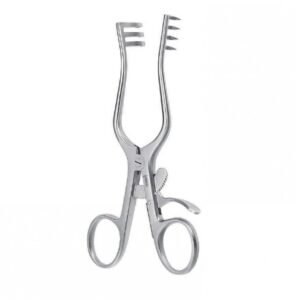Retractor SR Weitlaner blunt 3x4th 135mm — Surgery dental instrument by Falcon Medical