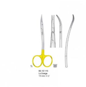 Falcon-Cut Scissors La Grange S-Shape 115mm