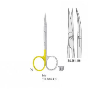 Super-Cut Scissors Iris curved 115mm