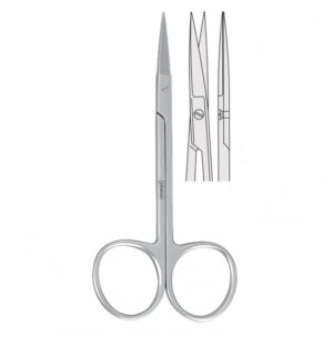 Scissors Iris straight 115mm