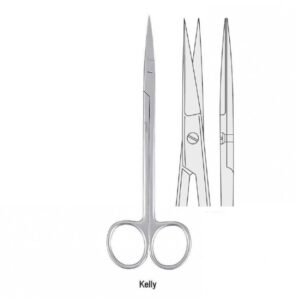 Scissors Kelly straight 160mm — Surgery dental instrument by Falcon Medical