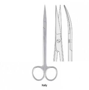 Scissors Kelly curved 160mm — Surgery dental instrument by Falcon Medical