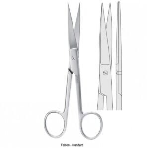 Scissors Falcon-Standard sh/sh straight 145mm — Surgery dental instrument by Falcon Medical
