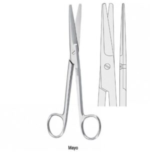 Scissors operating Mayo straight 145mm