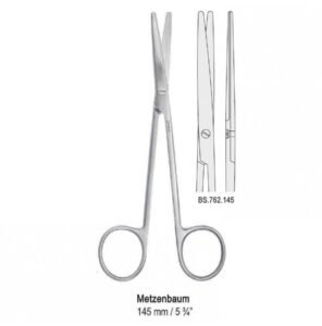 Scissors Metzenbaum straight 145mm — Surgery dental instrument by Falcon Medical