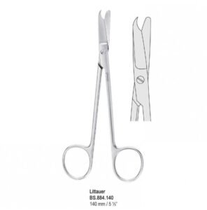 Scissors ligature Littauer 140mm — Surgery dental instrument by Falcon Medical