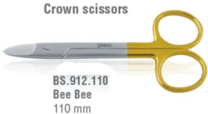 Falcon-Cut Scissors crown Bee Bee str. 110mm saw edge