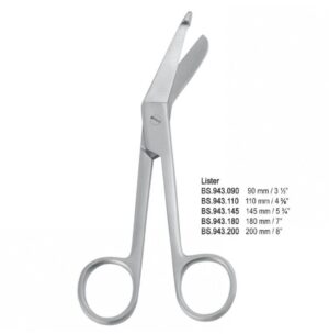 Scissors bandage Lister 90mm