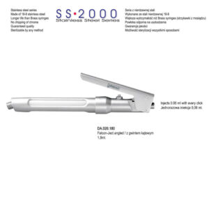 SS-2000 Syringe intraligamental Falcon-Ject angled 1.8ml. metric