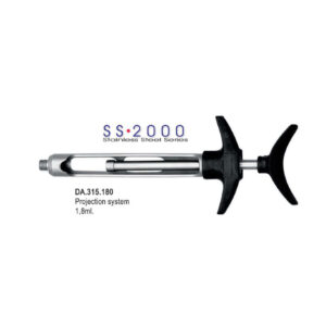 SS-2000 Syringe self aspirating Projection-System 1.8ml. metric