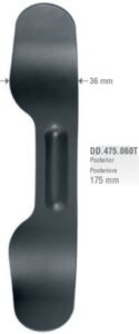 Contrastor postorior curved — Photography dental instrument by Falcon Medical