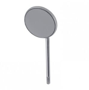 Mirrors front surface ø 22mm fig. 4 Chrome coated (pack of 12 pieces) — Diagnostic dental instrument by Falcon Medical