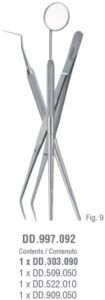 First Examination kit — Diagnostic dental instrument by Falcon Medical