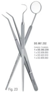 First Examination kit — Diagnostic dental instrument by Falcon Medical