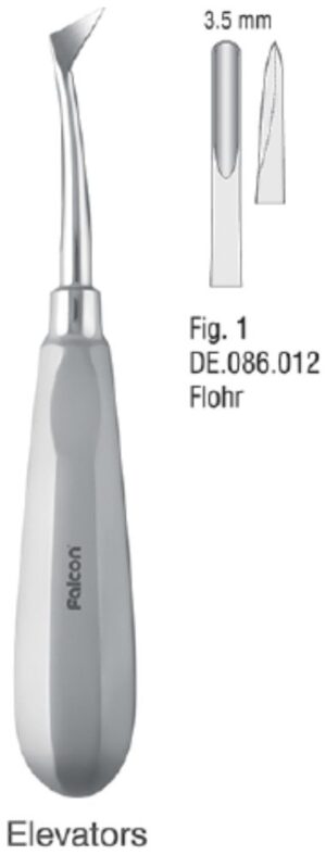 Elevator Flohr Thumb-Grip handle straight fig. 1