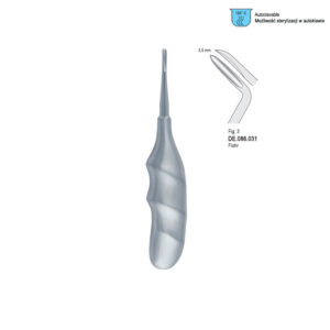 Elevator Flohr right anatomical handle fig. 3