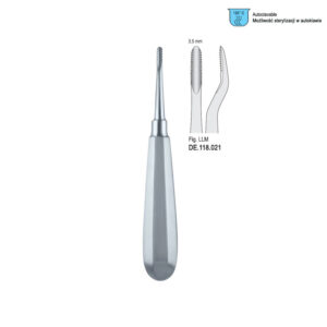 Elevator Lindo-Levian serrated bayonet distal