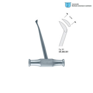 Elevator T-handle W.F. Barry right fig. 351