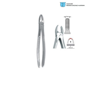 Extracting forceps European pattern fig. 1