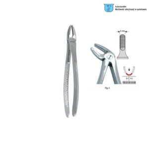 Extracting forceps European pattern fig. 4