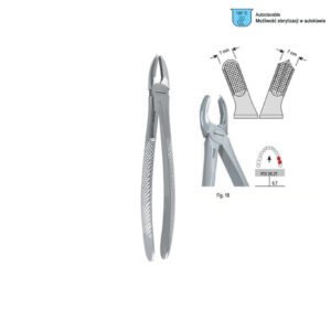 Extracting forceps European pattern fig. 18
