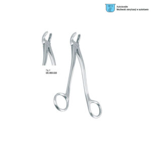 Extracting forceps with ring handle