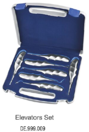 Elevators Anatomical handle set of 7