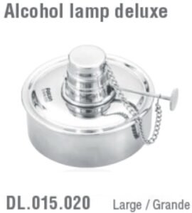 Deluxe alcohol lamp large with flame control knob — Laboratory Instruments dental instrument by Falcon Medical